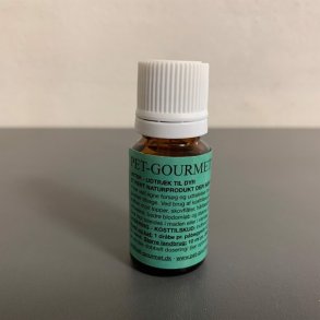 Pet-Gourmet flydende hvidlg 10 ml.